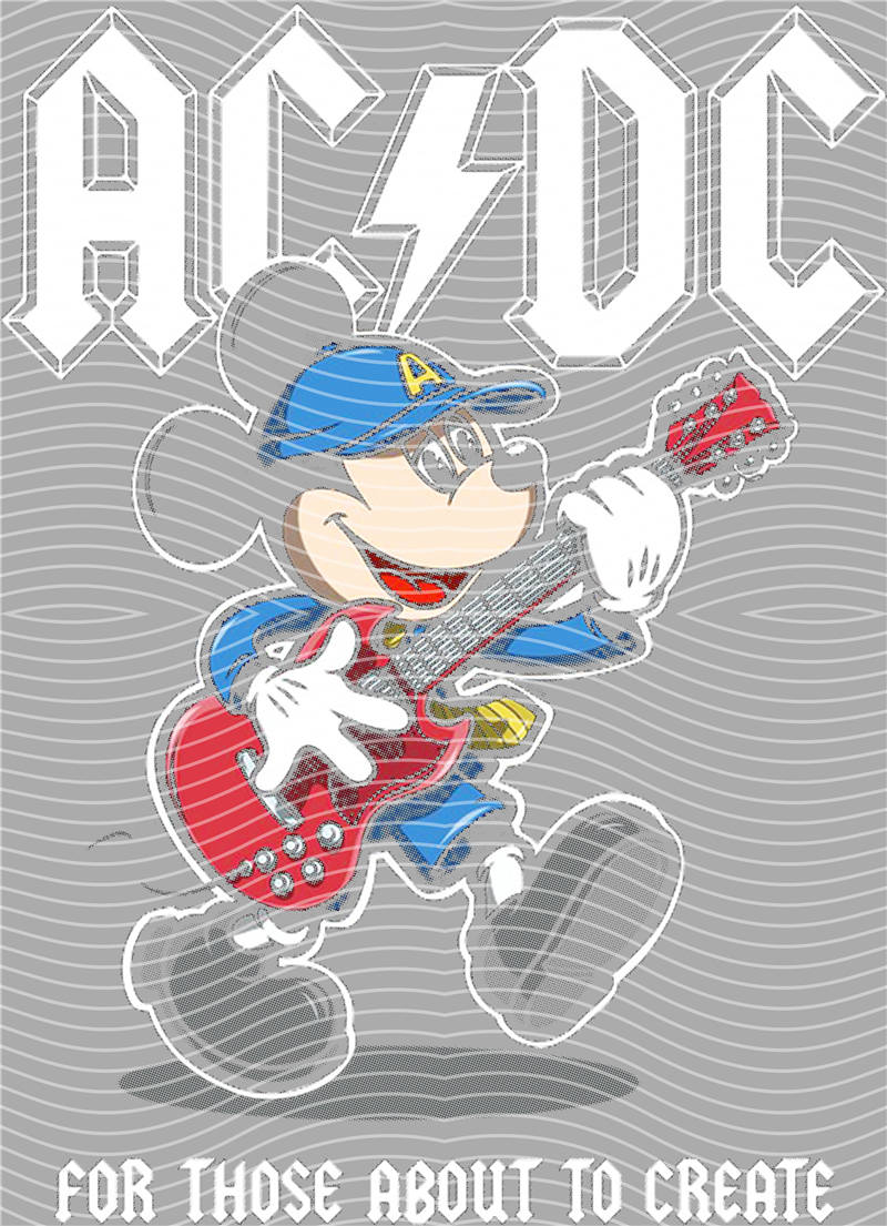 Metal band half-tone-MB 199